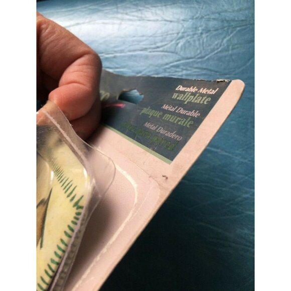 Deco Style Light Switch Plate Wall Plate Metal American Tack & Hardware 1999 - Picture 4 of 5